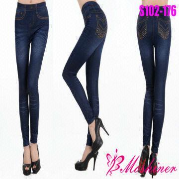 leggings imitation jeans