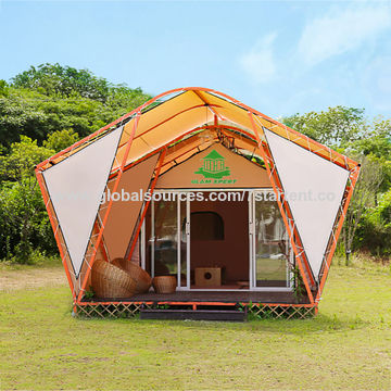 China Cotton Canvas Safari Glamping Bell Tent For Sale From