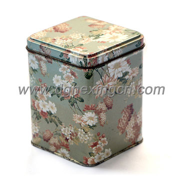 square tin containers wholesale