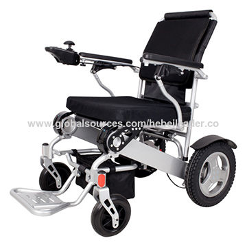 China Light Weight Foldable Electric Power Wheel Chair Electric Aluminium Wheelchair On Global Sources
