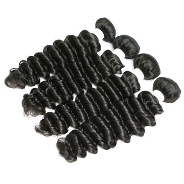 China Virgin Brazilian Human Hair Bundles From Guangzhou