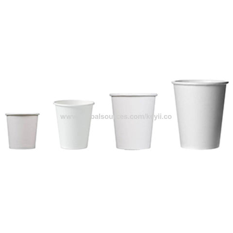 small disposable paper cups