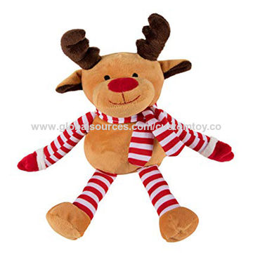 christmas reindeer stuffed animal