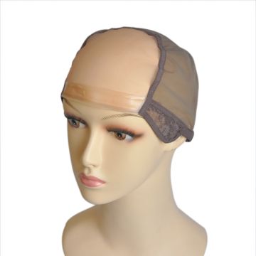 wig cap with straps