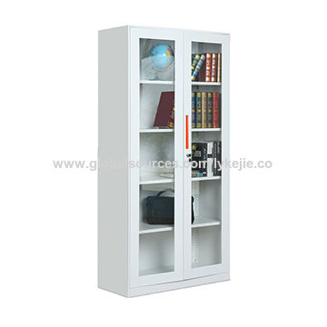 Steel Cupboard Sliding Glass Doors Steel Book Cabinet Filing