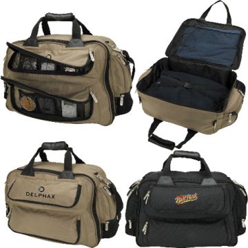 duffel bag with lots of compartments