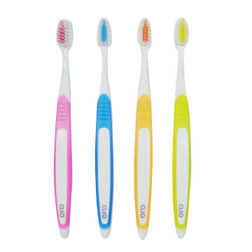 rounded bristle toothbrush