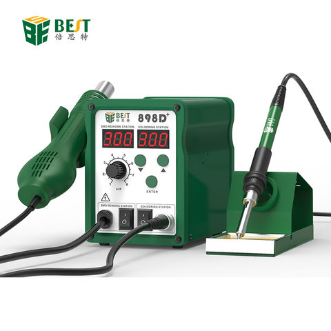 Mobile Rework Stations China BST-898D+ Digital 2 in 1 Rework Station with Hot Air Gun ...