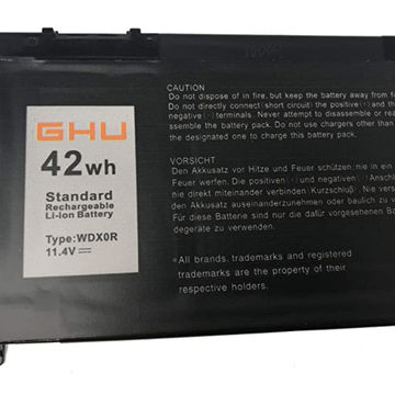Chinanew Ghu Battery Replacement For Wdx0r Wdxor 42 Wh 11 4v Compatible With Dell Inspiron 13 5368 On Global Sources