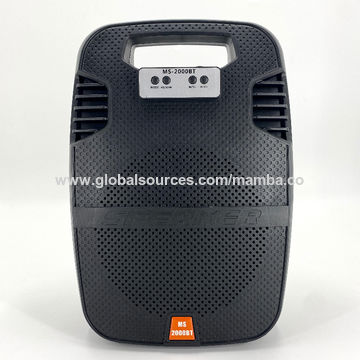 China MS-2000BT altavoz portátil de 8 pulgadas para el Presidente  inalámbrico de Bluetooth del teléfono elegante encendido Global  Sources,altavoz del bluetooth,Altavoz inalámbrico,Altavoces portátiles