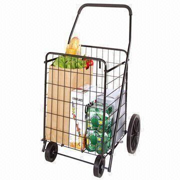 metal luggage cart