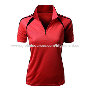 athletic polo shirts women's