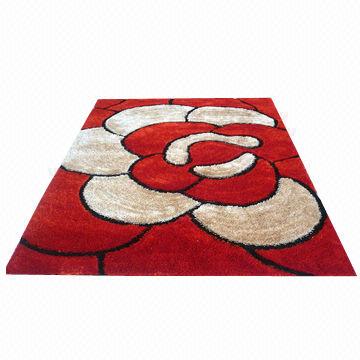 Korean Bedroom Sitting Room Tea Table Carpet Fashion Red