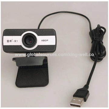 China New Arrival 480p HD Webcam with Mic Rotatable PC Desktop Web ...