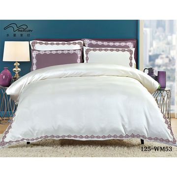 Two Egyptian Cotton Bedding Sets Luxury, Luxury White Bed Linen Sets
