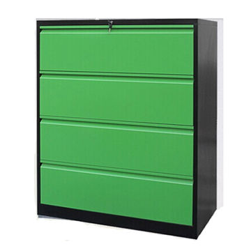 Four Drawer Steel File Filing Cabinets Used In Office School And