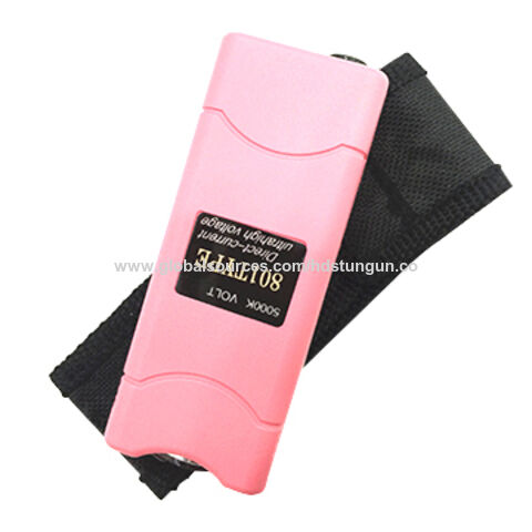 Rechargeable Self Defense High Voltage 5000kv Mini Flashlight Electric Shock Stun Gun Stun Taser Global Sources