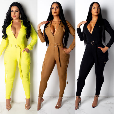 China Hot sale new pants jogger jumpsuit bodysuits one set ;Jumpsuits ...