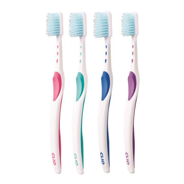 round bristle toothbrush