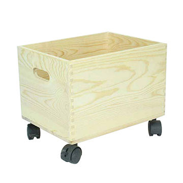 wooden kids toy box