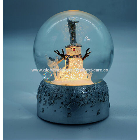 China Christmas snow globes snowman waterball crystal ball christams ...