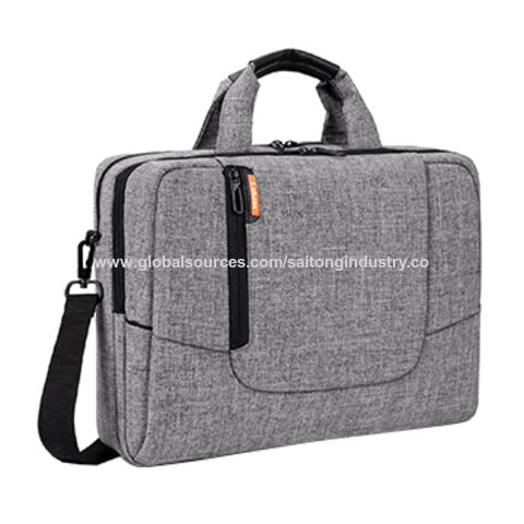 Men Women Business Laptop Bags Tablet Briefcase Shoulder Bag Canvas 13.3/"-15.6/"
