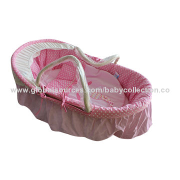 moses basket cover and hood set