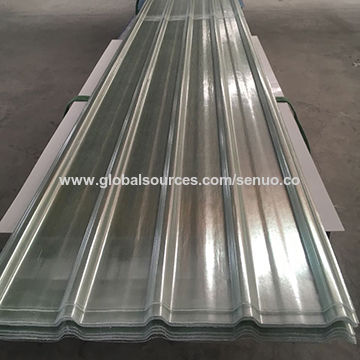 Frp Transpa Plastic Corrugated, Clear Corrugated Roofing