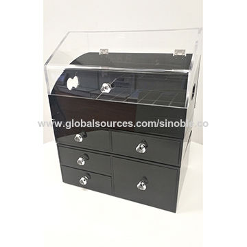China Acrylic Closet Drawer Organizers For Jewelry Cosmetic On