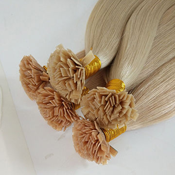 China Hot Sale Flat Tip Hair Extension Human Hair Raw Virgin