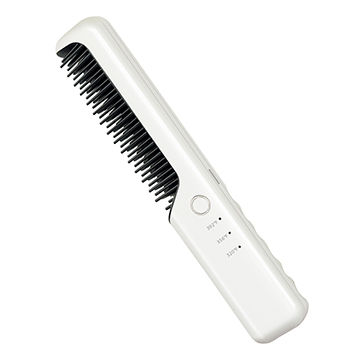 wireless hair straightener brush