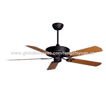 China 56 Inch 52 Inch Classic Ceiling Fan With 5 Plywood Blades