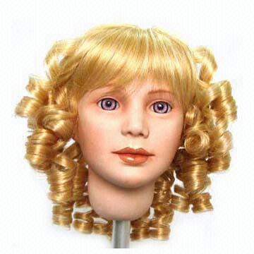 curly doll wig