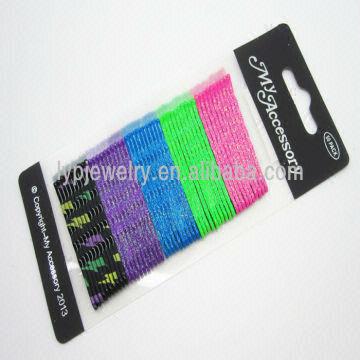 Fluorescence Color Girls Hair Bobby Pins Wholesale Bobby Pins