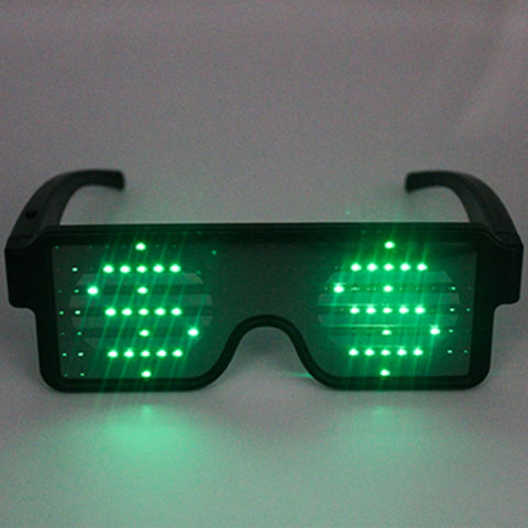 rave shades led