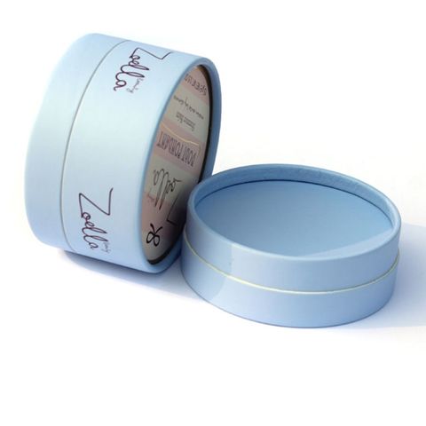 China Custom printed round gift boxes cylinder box small round ...