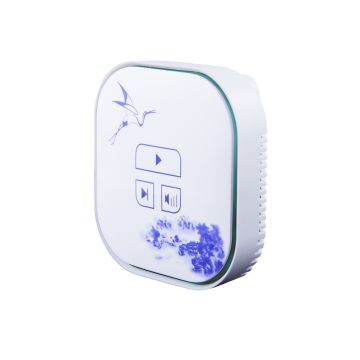 Smart Design Decorative Wireless Doorbell Chime With Led Color