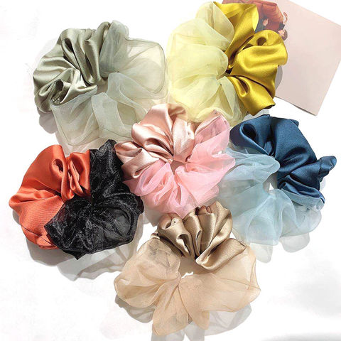 large hair scrunchies