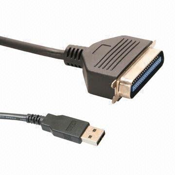 Universal Serial Bus Usb To Ieee1284 Printer Cable Adapter For Pc Or Mac Global Sources