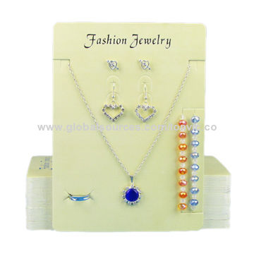 Paper Jewellery Ring Necklace Earring Display Card Global Sources China Paper Jewellery Ring Necklace Earring Display Card