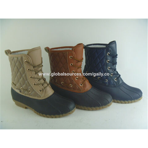 comfortable duck boots