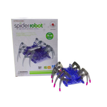 diy robot spider stem