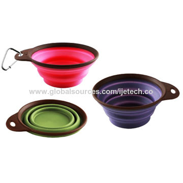 China Dexas Collapsible Travel Dog Bowls From Xiamen Wholesaler