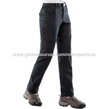 fleece lined hiking pants womens