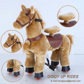 ride on stuffed horse