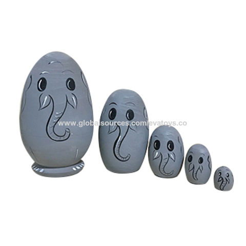 elephant russian dolls