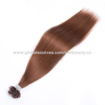 China U Tip Pre Bonded Human Hair Extension From Qingdao