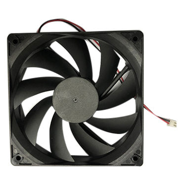 China 120*120*25mm 12V Brushless DC Axial Fans with 9 Blades, High ...