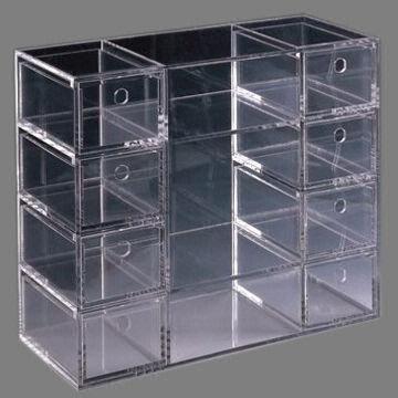 Acrylic Makeup Display Cabinet Organiser With Drawers Global Sources