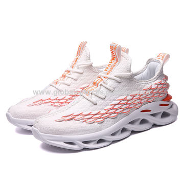 breathable mesh running shoes